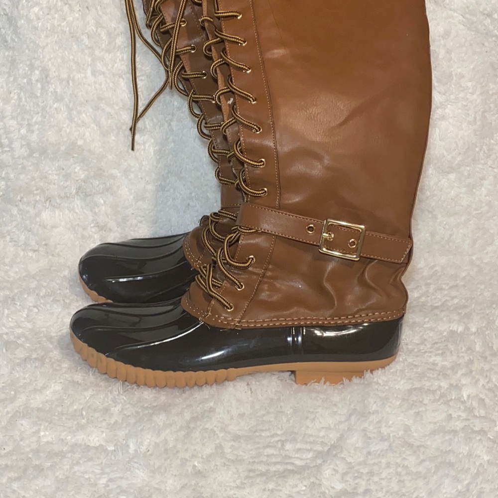 Nature breeze knee high boots size 11